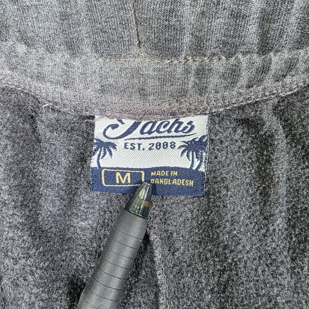 Jachs Men's Size Medium Gray Casual Shorts Elastic Waist Pull On Pockets - Picture 3 of 11